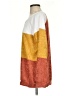 Bibi Color Block Orange Pullover Sweater Size S - photo 5
