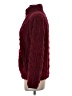 Unbranded 100% Polyester Burgundy Pullover Sweater Size S - photo 5