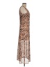 Louna Animal Print Brown Cocktail Dress Size M - photo 4