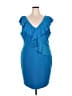 Alexia Admor Blue Cocktail Dress Size 2X - photo 1