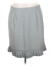 Unbranded 100% Polyester Stripes Gray Casual Skirt Size 20 - photo 1
