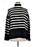 Assorted Brands Stripes Black Turtleneck Sweater Size XL - photo 1