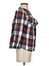 J.Crew Plaid Red 3/4 Sleeve Blouse Size XXS - photo 4