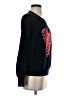 Lisa Todd Hearts Black Blue Pullover Sweater Size S - photo 4