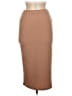 Unbranded Solid Tan Casual Skirt Size M - photo 1
