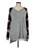 Maurices Plaid Gray Pullover Sweater Size M - photo 1
