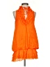 Bebe 100% Silk Orange Sleeveless Silk Top Size XXS - photo 1