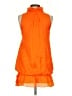 Bebe 100% Silk Orange Sleeveless Silk Top Size XXS - photo 2