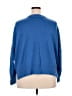 Unbranded 100% Acrylic Solid Blue Pullover Sweater Size XXL (estimated) - photo 2