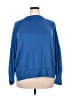 Unbranded 100% Acrylic Solid Blue Pullover Sweater Size XXL (estimated) - photo 1
