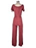 Rolla Coster Solid Burgundy Red Jumpsuit Size M - photo 2