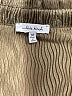 White Birch 100% Polyester Chevron-herringbone Brown Long Sleeve Blouse Size M - photo 7