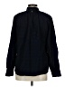 Ann Taylor Houndstooth Black Long Sleeve Blouse Size M - photo 2
