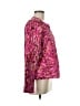 Laura Ashley 100% Cotton Print Pink Jacket Size M - photo 4