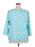 Tyche Teal 3/4 Sleeve T-Shirt Size 3X (estimated) - photo 2