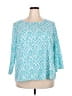 Tyche Teal 3/4 Sleeve T-Shirt Size 3X (estimated) - photo 1