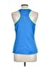 Nike 100% Polyester Blue Active Tank Size L - photo 2
