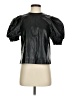 Saylor 100% Polyurethane Black Short Sleeve Blouse Size S - photo 1