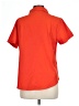 Unbranded 100% Polyester Orange Short Sleeve Blouse Size L - photo 2