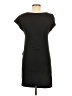 Aqua Solid Black Casual Dress Size M - photo 2