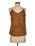 J.Crew Factory Store 100% Polyester Orange Sleeveless Blouse Size 4 - photo 1