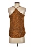 J.Crew Factory Store 100% Polyester Orange Sleeveless Blouse Size 4 - photo 2