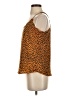 J.Crew Factory Store 100% Polyester Orange Sleeveless Blouse Size 4 - photo 5