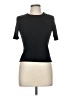 Tahari Black Short Sleeve Turtleneck Size M - photo 1