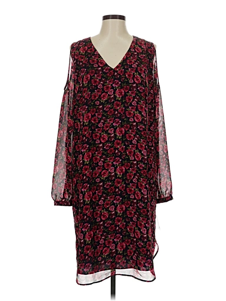 Polo Ralph Lauren Cocktail Dress In Burgundy