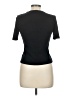 Tahari Black Short Sleeve Turtleneck Size M - photo 2