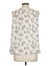 Ann Taylor LOFT Outlet 100% Polyester Ivory Sleeveless Blouse Size L - photo 2