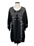 MONORENO 100% Rayon Black Kimono Size S - photo 1
