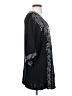 MONORENO 100% Rayon Black Kimono Size S - photo 4