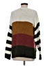 She + Sky Color Block White Pullover Sweater Size S - photo 2