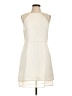 Topshop 100% Polyester Ivory Cocktail Dress Size 10 - photo 1