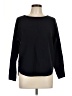 PREMISE Solid Black Pullover Sweater Size L - photo 1