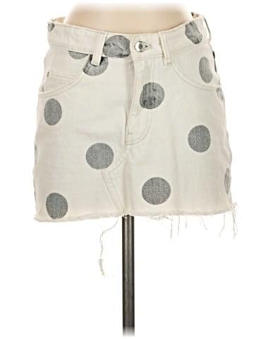 Zara TRF Denim Skirt (view 1)