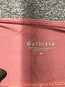 Athleta Color Block Burgundy Active Pants Size M - photo 7