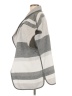 Hinge 100% Cotton Gray Poncho Size Med - Lg - photo 5