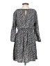 Cooperative 100% Polyester Print Gray Black Casual Dress Size S - photo 2