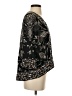 Odd Molly 100% Viscose Black 3/4 Sleeve Blouse Size Sm (1) - photo 4