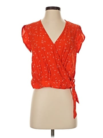 Others Follow Short Sleeve Blouse (view 1)