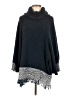 Assorted Brands 100% Polyester Blue Poncho One size - photo 1