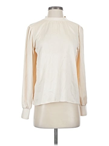 Ann Taylor LOFT Outlet Long Sleeve Blouse (view 1)