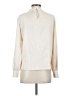 Ann Taylor LOFT Outlet 100% Polyester Ivory Long Sleeve Blouse Size XS - photo 2