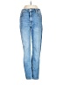 Zara Hearts Blue Jeans Size S - photo 1