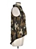 Truth 100% Polyester Camo Green Sleeveless Blouse Size L - photo 4