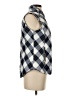 Crown & Ivy 100% Polyester Argyle Blue Vest Size XS - photo 4