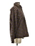 Assorted Brands 100% Cotton Houndstooth Brown Long Sleeve Button-Down Shirt Size S - photo 4