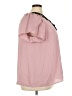 Unbranded 100% Polyester Pink Short Sleeve Blouse Size 4X (estimated) - photo 4